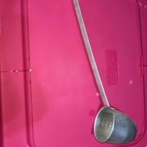 Used vintage or Antique drinking or cooking ladle water cup Cutter brand